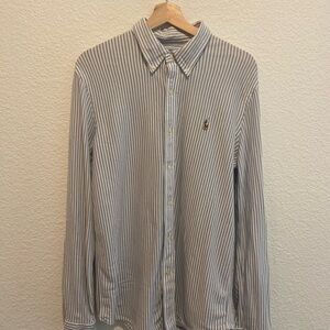 Ralph Lauren Striped Button-Up Shirt